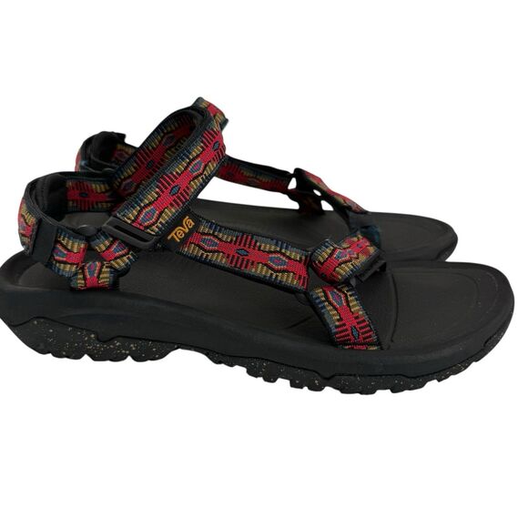 Teva Hurricane XLT 2 Canyon Red Sandals Women Size 10 Aztec Water Hiking Shoes - Picture 4 of 8